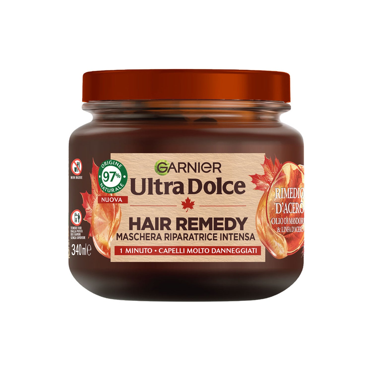 Ultra Dolce Rimedio d'Acero Maschera Riparatrice Intensa Hair Remedy - 0430000000072-3600542509909_01