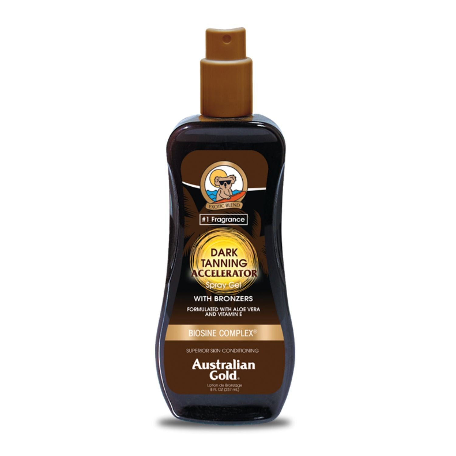 Accelerator Spray Gel with Bronzer