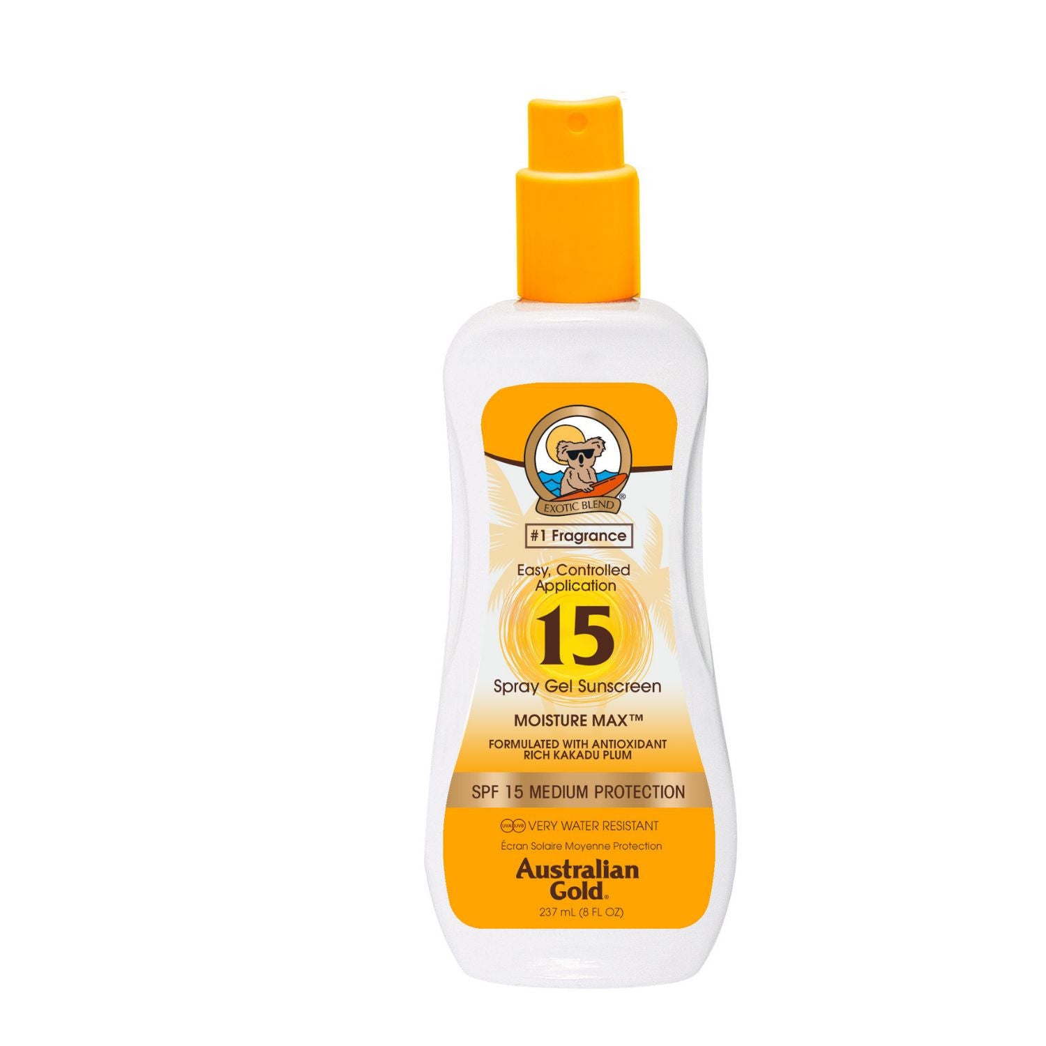 SPF15 Spray Gel