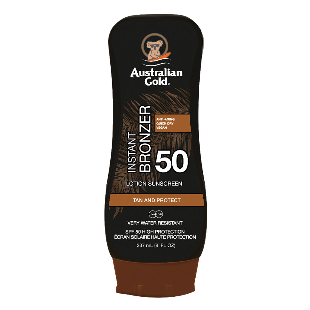 SPF50 Lotion with Instant Bronzer