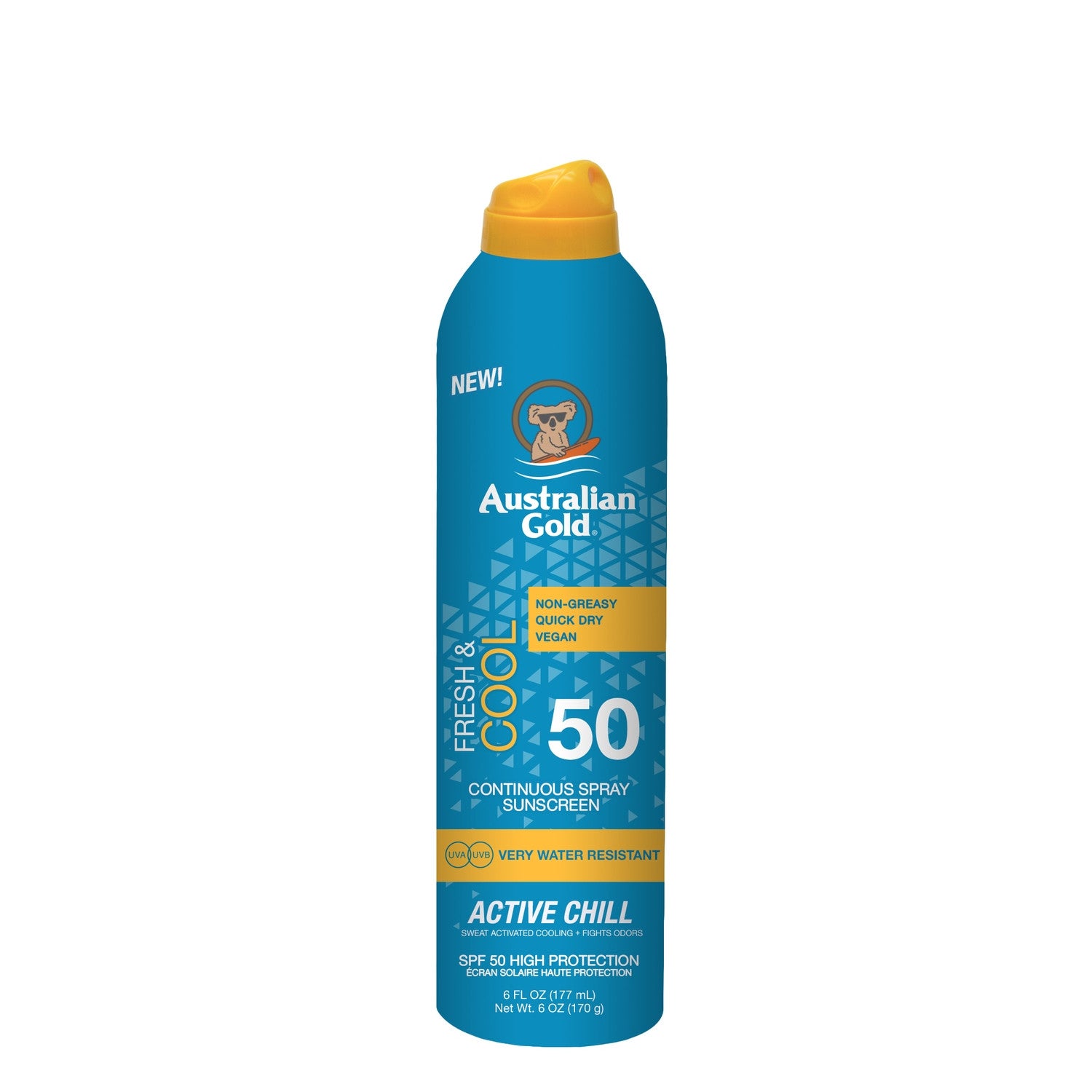 SPF50 Fresh & Cool Spray Continuous Active Chill