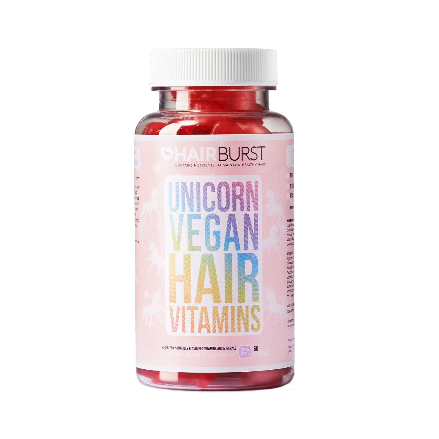 UNICORN VEGAN HAIR VITAMINS - 30 Day Supply