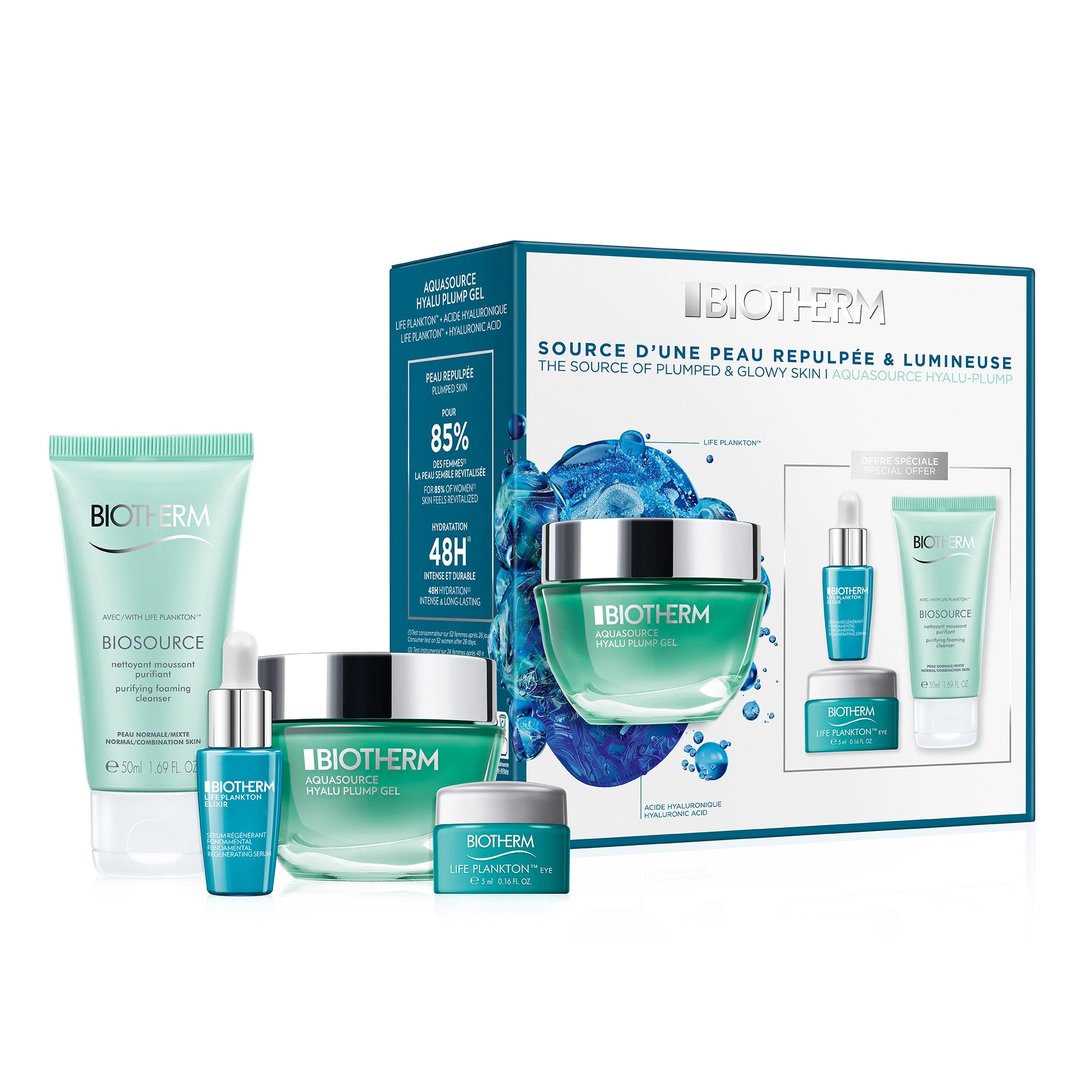 Aquasource Hyalu Plump Routine Set