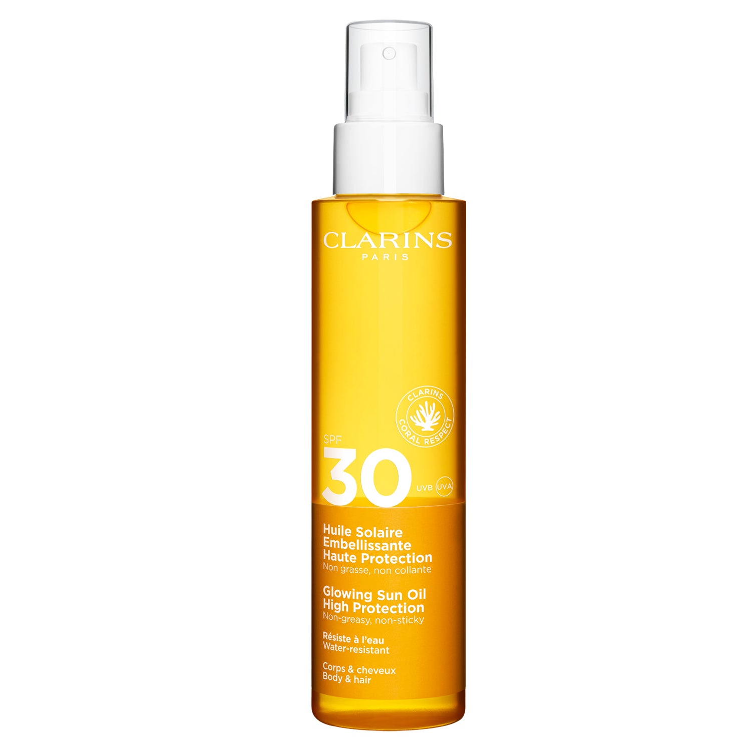 Huile Solaire Embellissante Haute Protection SPF30