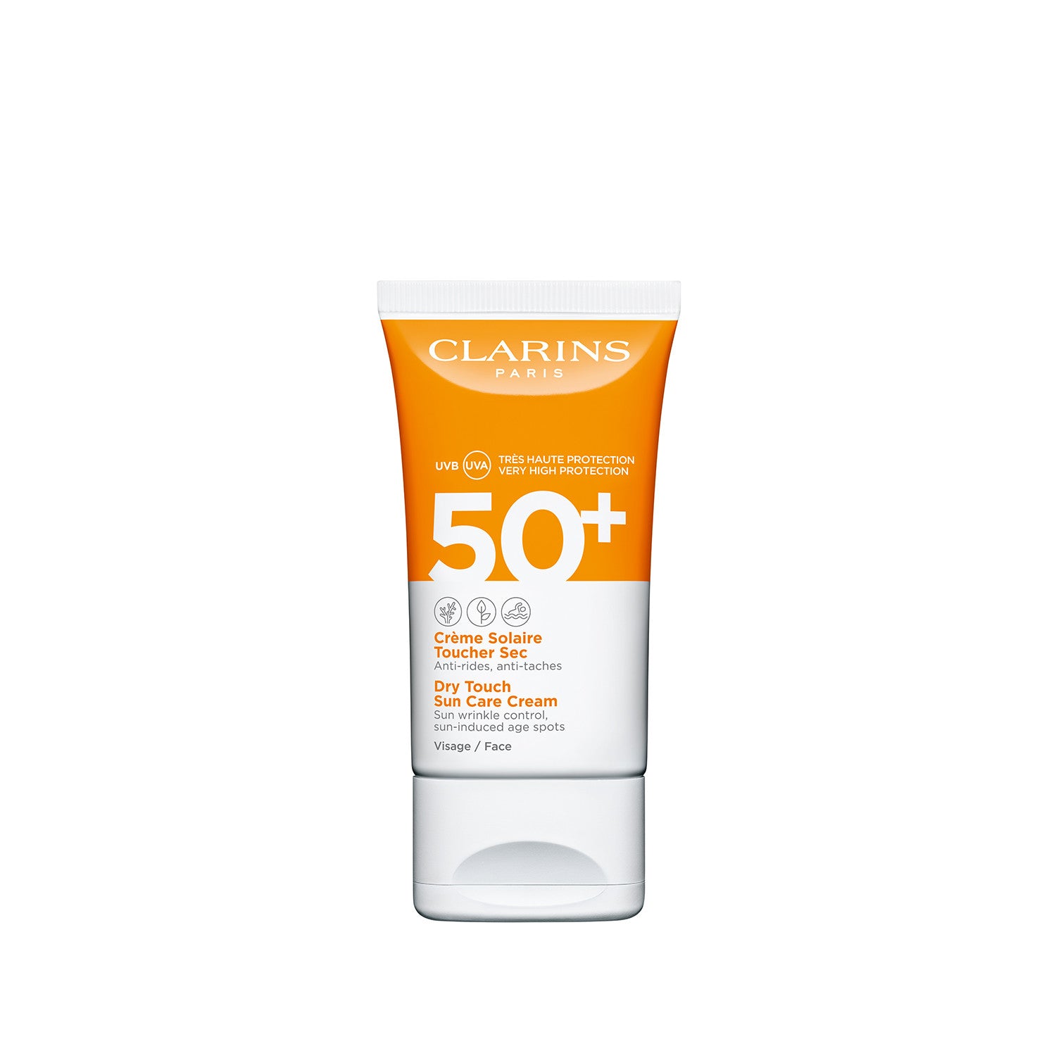 Crème Solaire Toucher Sec Visage SPF50+