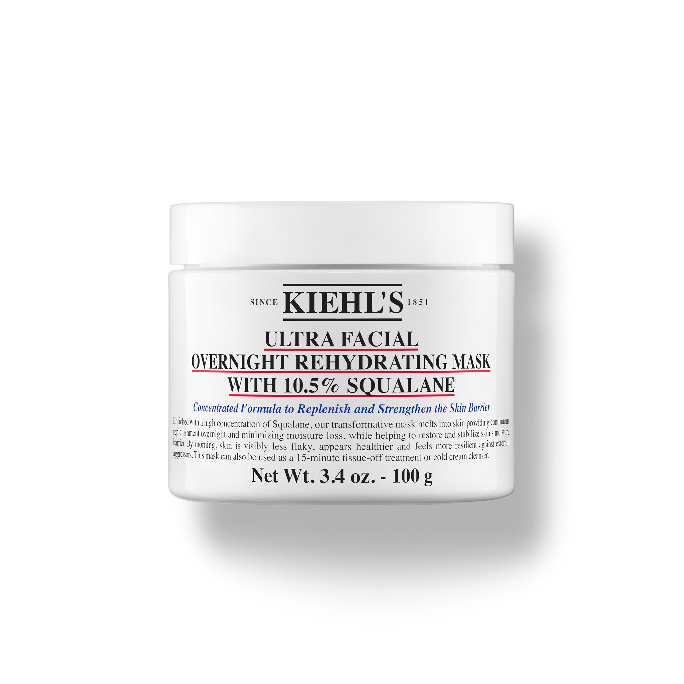 Ultra Facial Overnight Rehydrating Mask With 10.5% Squalane