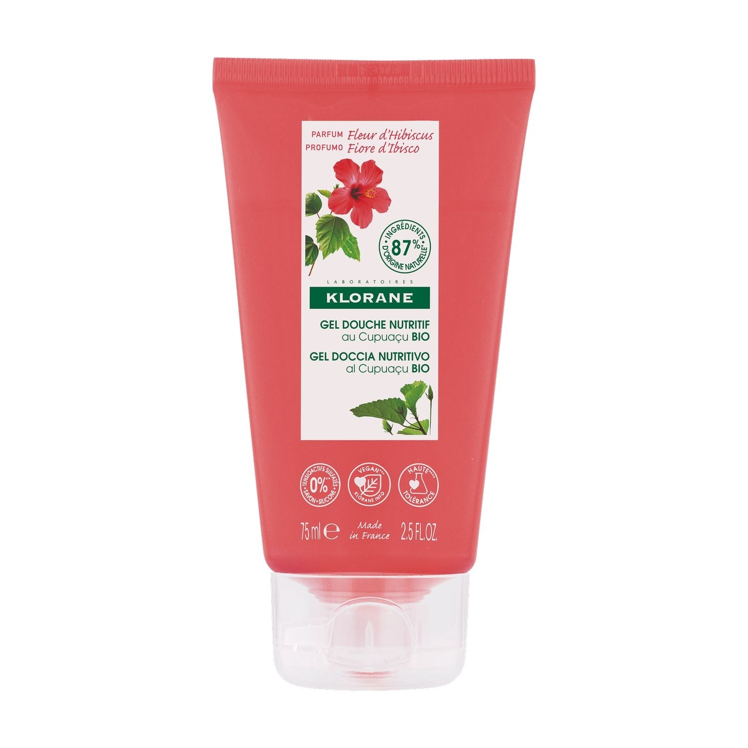 Gel Doccia Nutritivo al Cupuaçu BIO Fiore d'Ibisco