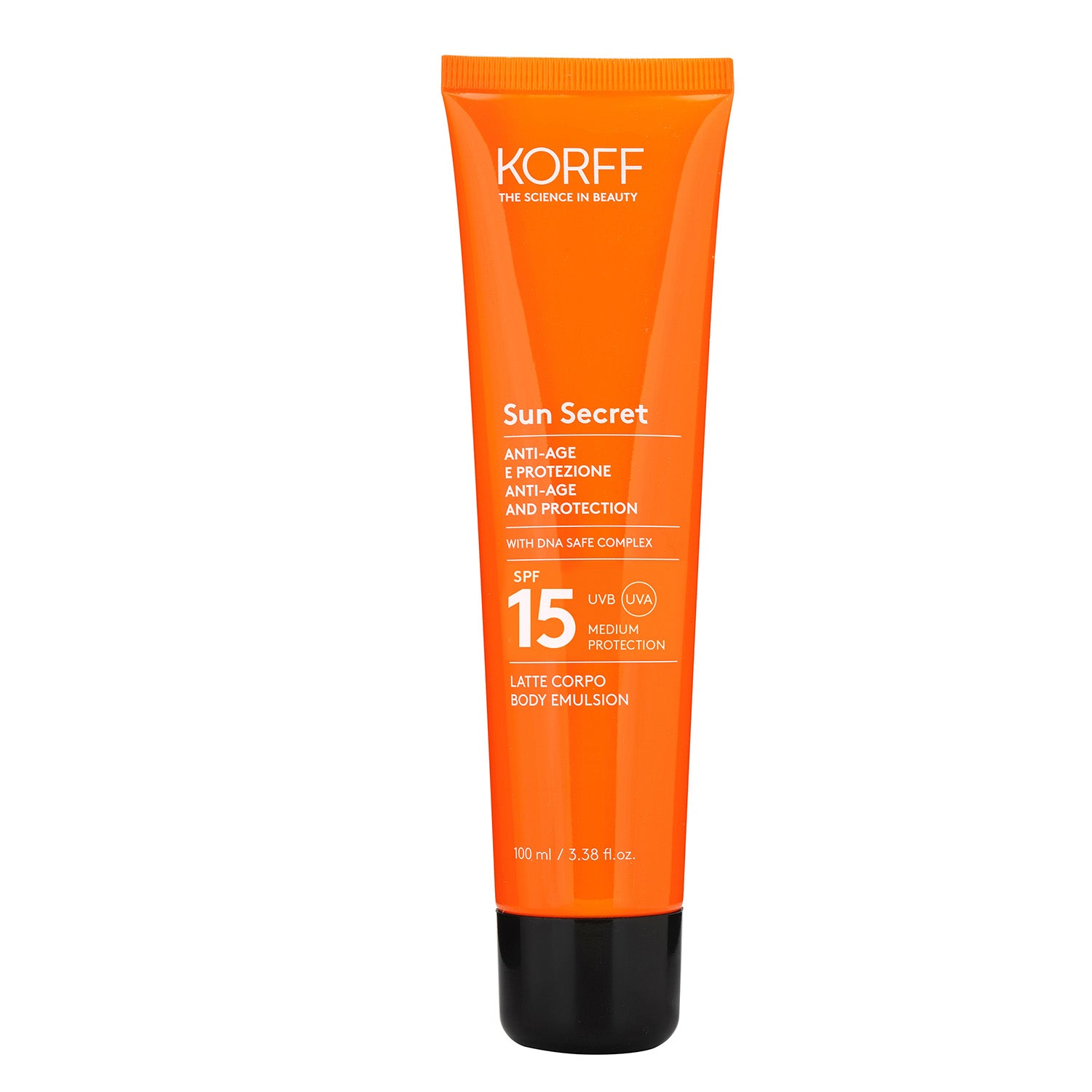 Sun Secret Latte Solare Protettivo ed Anti-Age SPF15