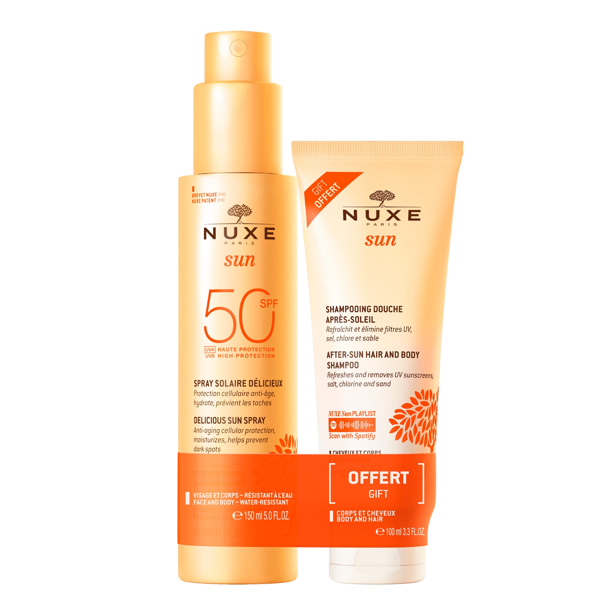 Duo Spray Solare SPF50 + Shampoo Doccia Doposole - 1NX0000000141-3264680034992_01