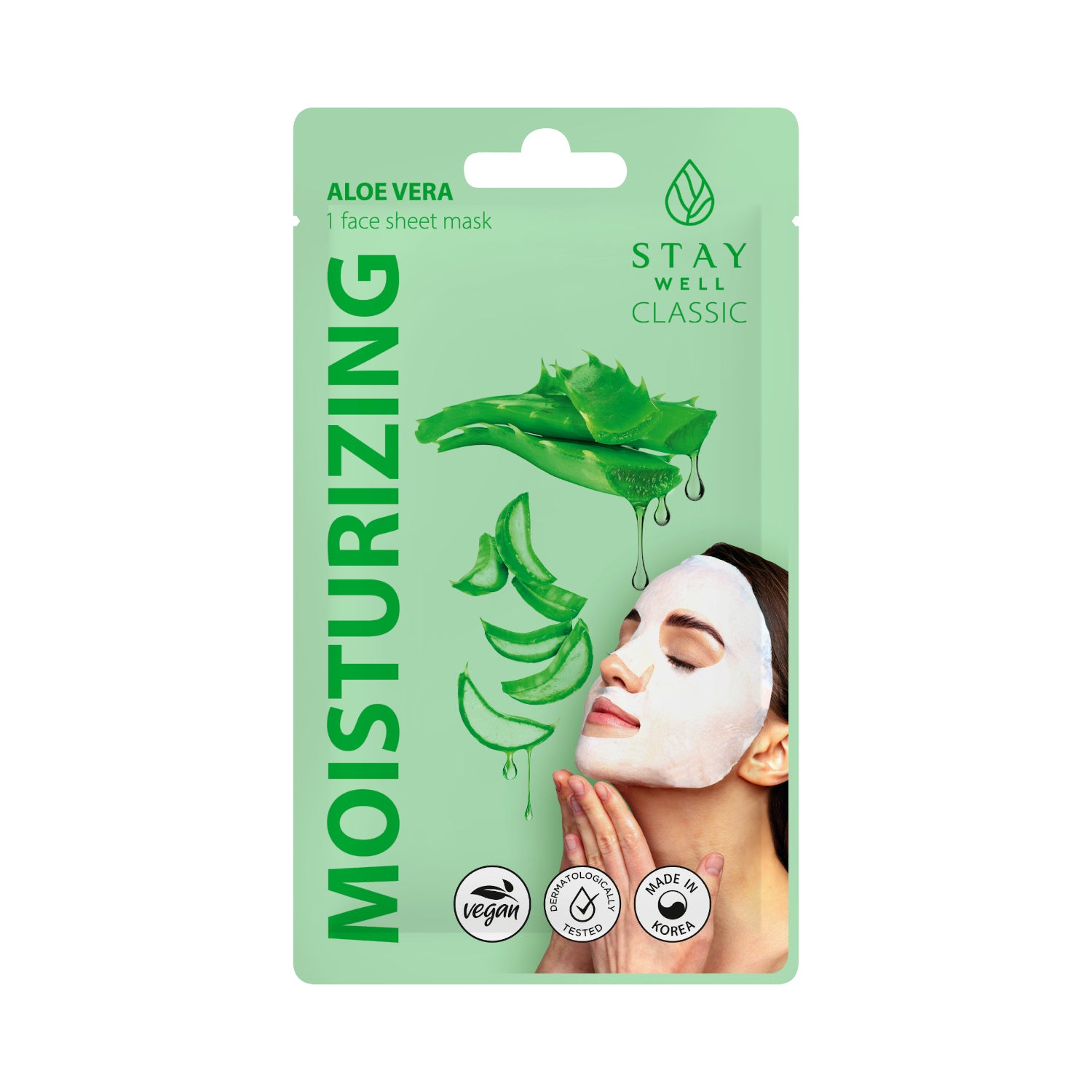 Classic Sheet Mask - ALOE Moisturizing - 1SW0000000017-4745090043808_01