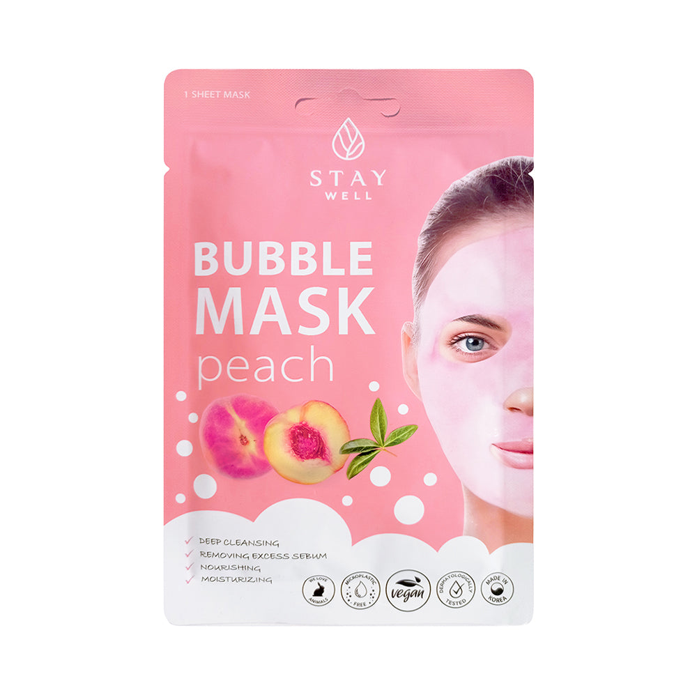 Deep Cleansing Bubble Mask – PEACH