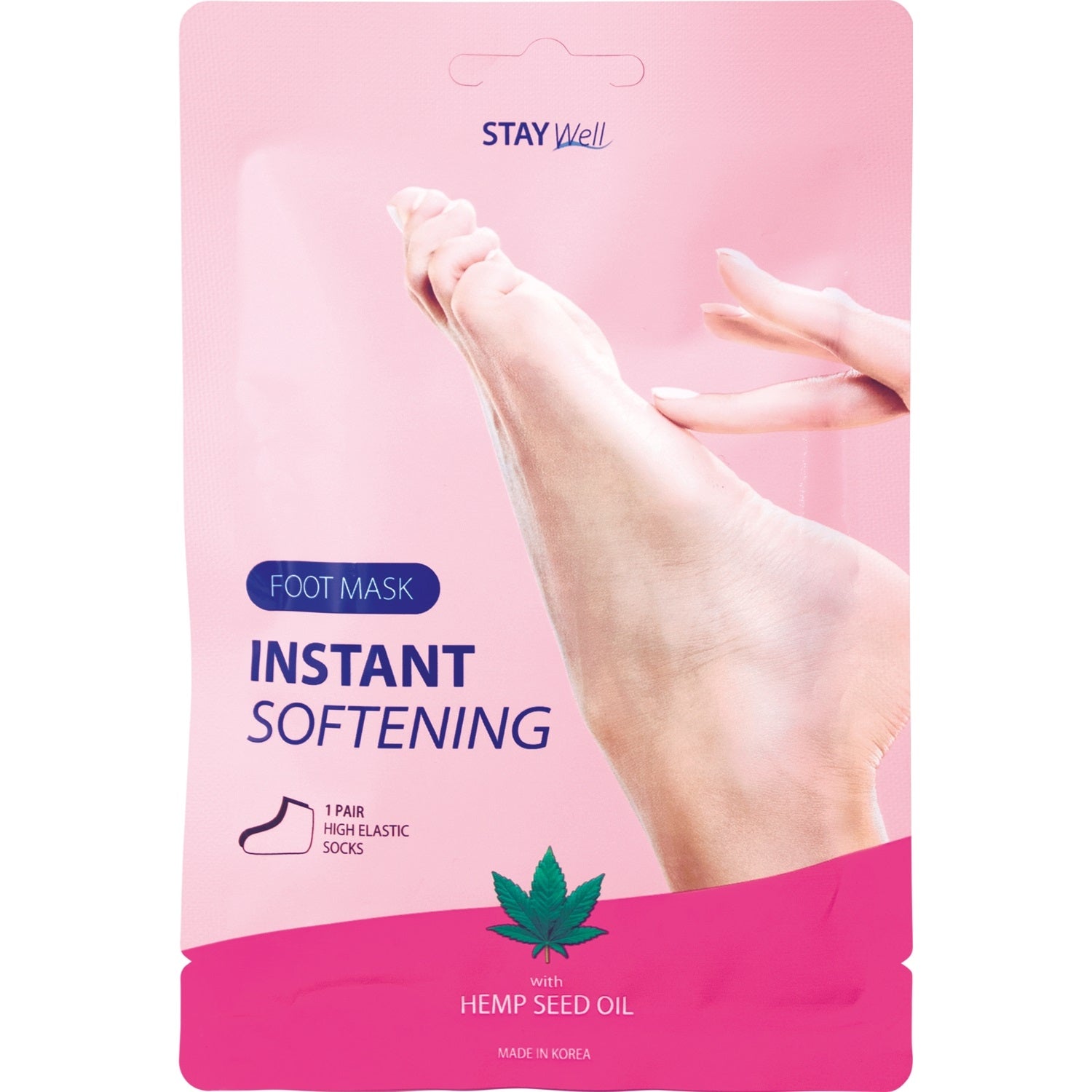 Instant Softening Foot Mask HEMP SEED