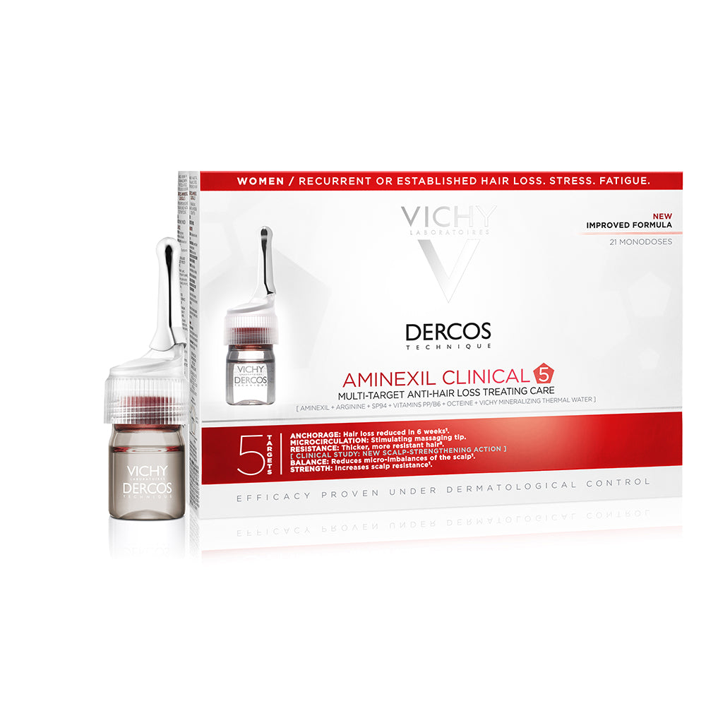 Dercos Aminexil trattamento anticaduta donna 21 fiale - 1VH0000000088-3337875522786_01