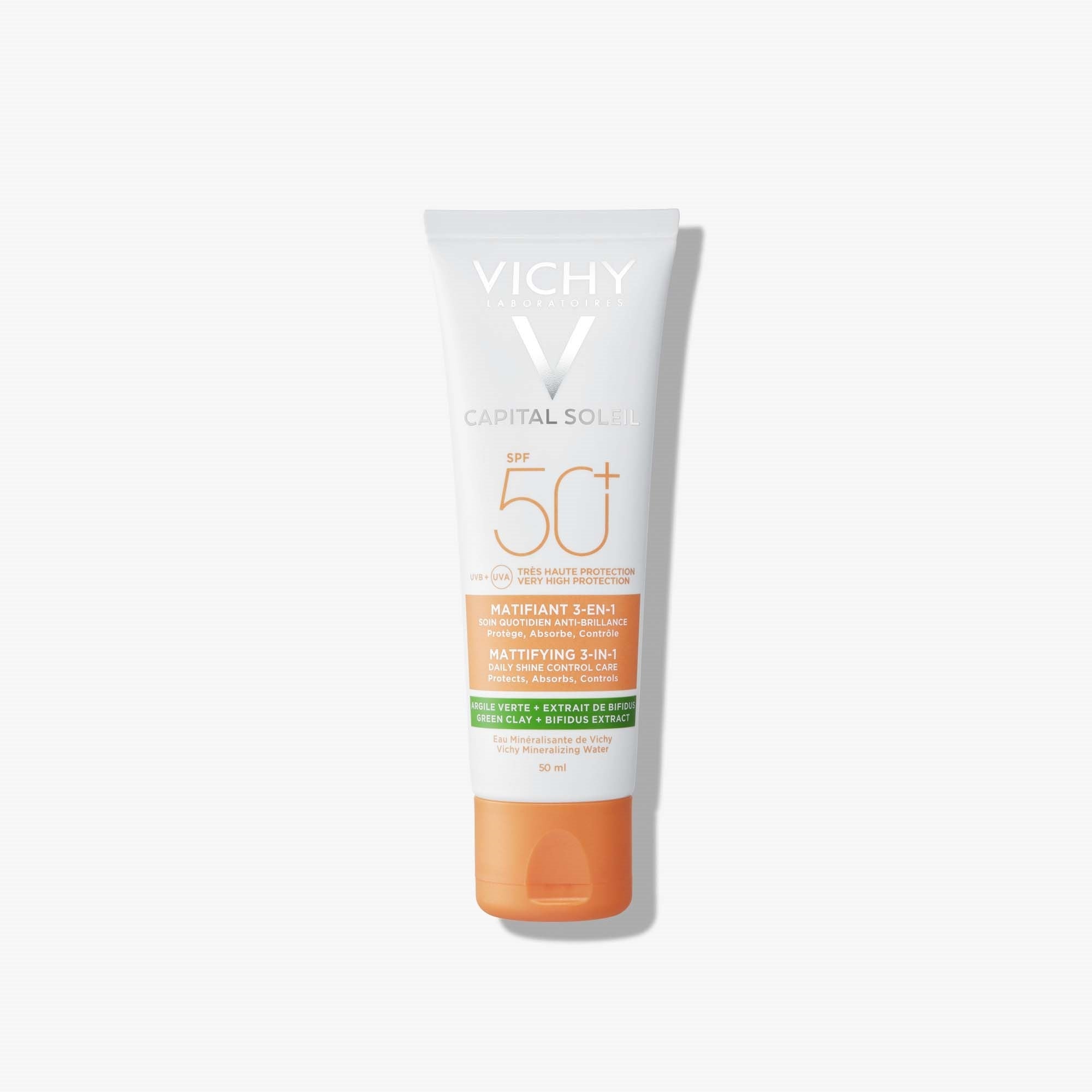 Capital Soleil Crema Viso 3in1 Anti-acne Purificante SPF 50+ - 1VH0000000153-3337875695176_01