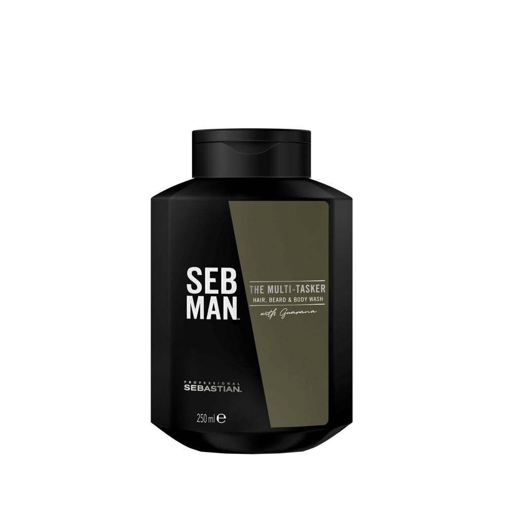 Seb Man The Multi-Tasker - Detergente Capelli, Barba e Corpo