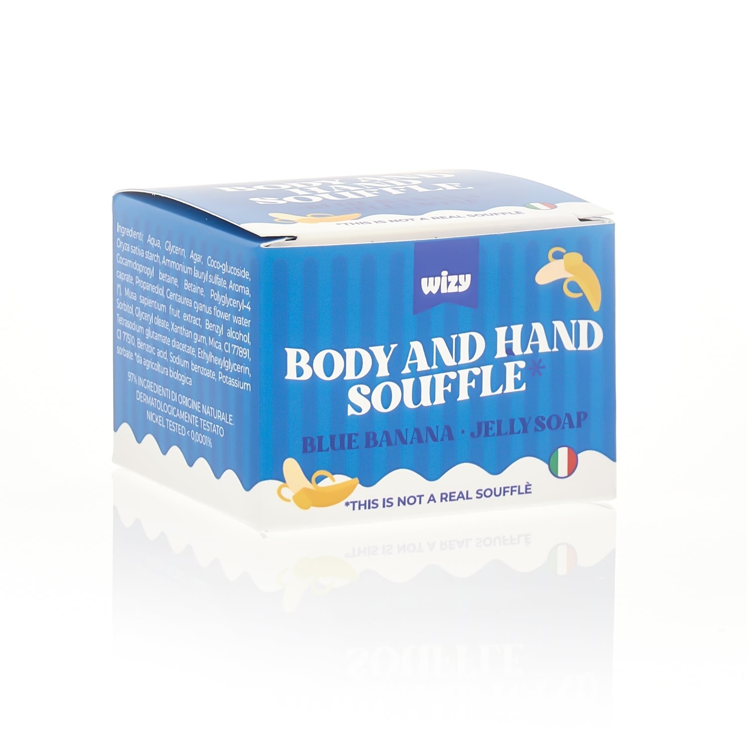 Body and Hand Soufflè Jelly Soap Blue Banana - 1WZ0000000035-8051166611571_02