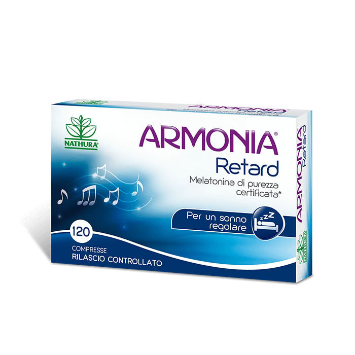 Nathura Armonia Retard 1mg Melatonina 120 Compresse