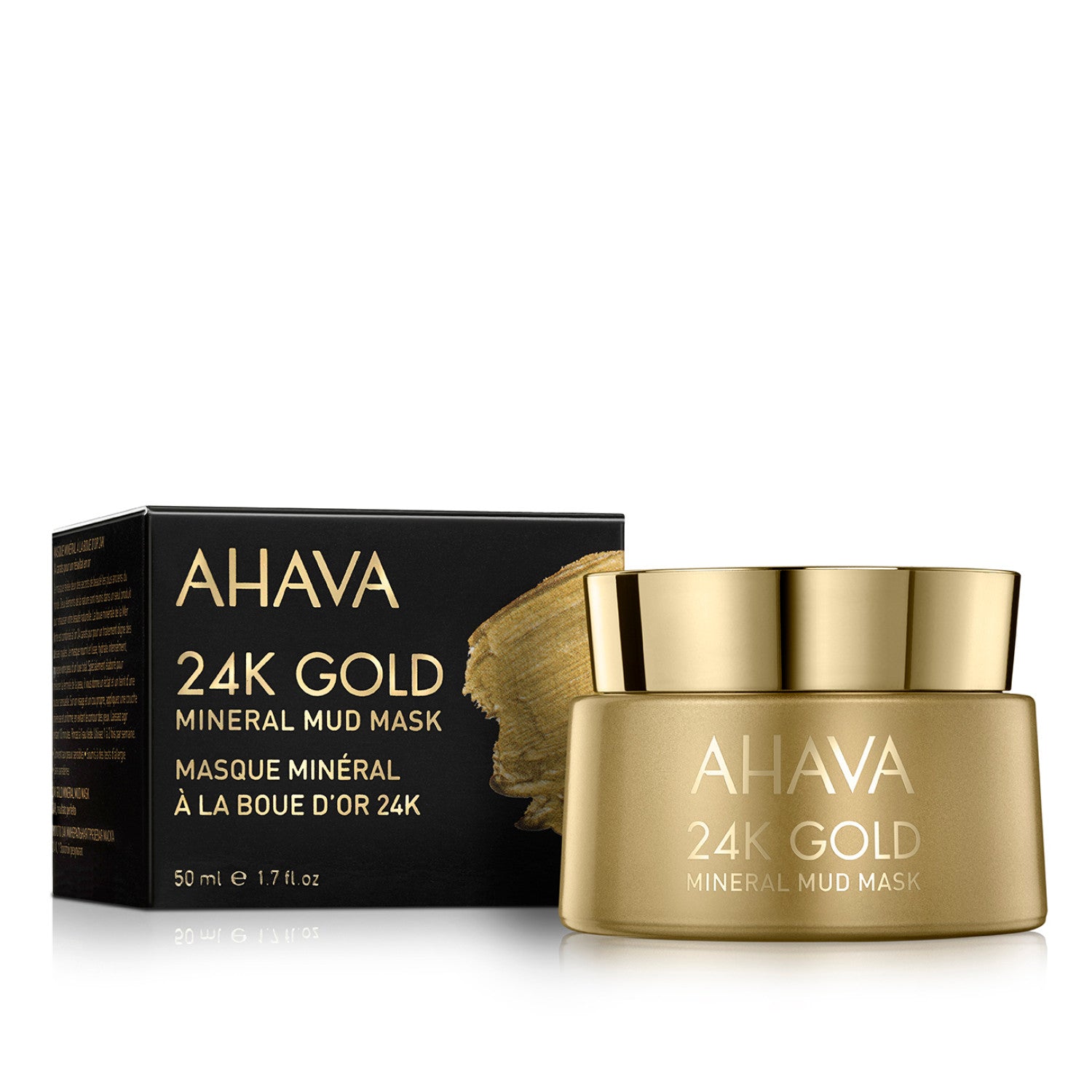 24K Gold Mineral Mud Mask