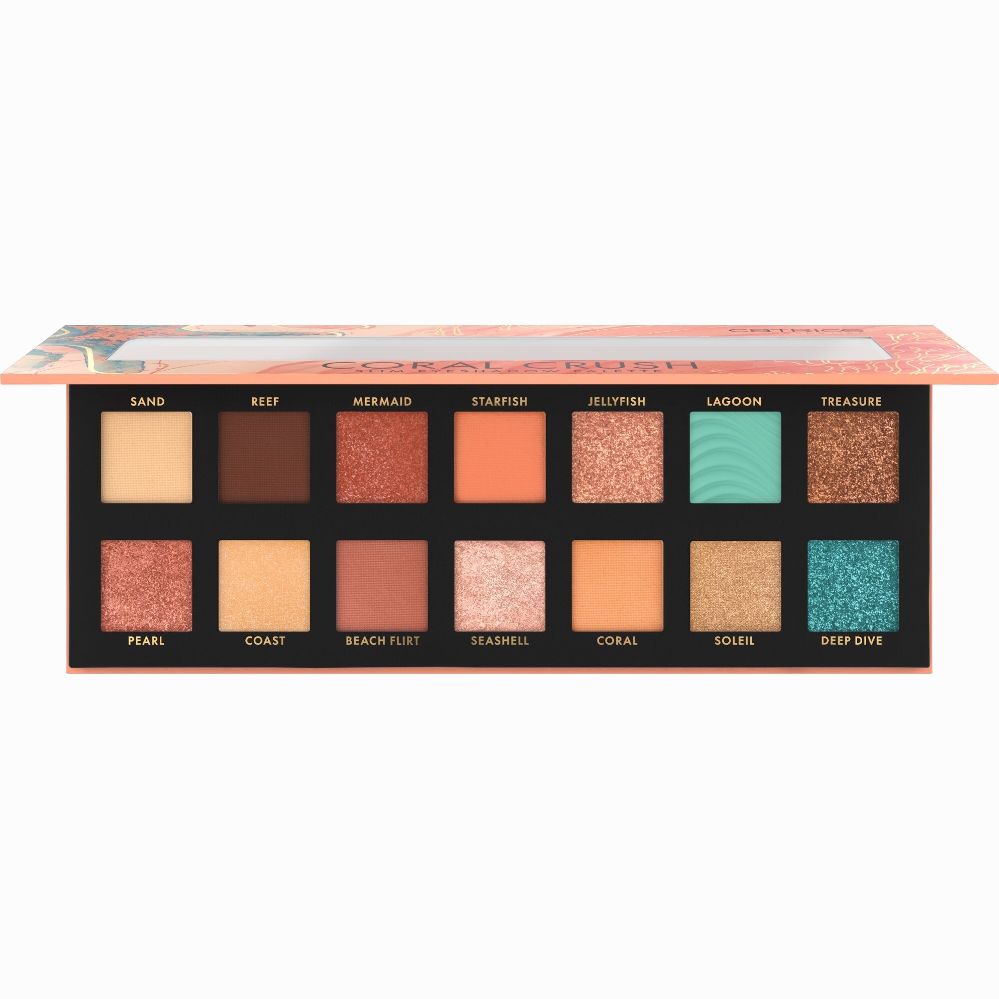 Coral Crush Slim Palette Ombretti