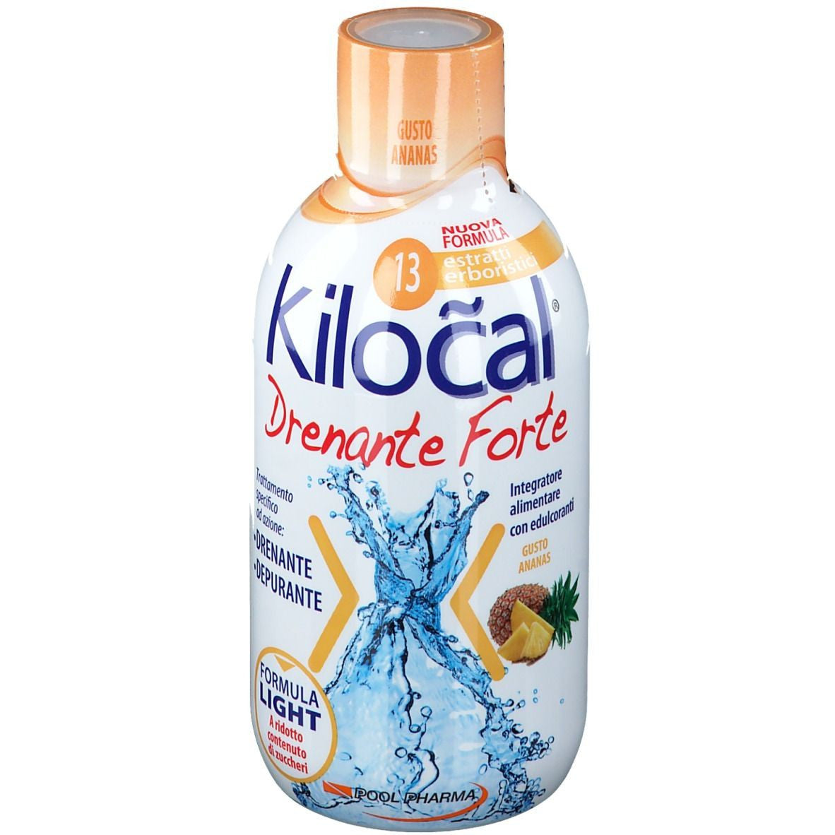 Pool Pharma Kilocal Drenante Forte Ananas 500ml