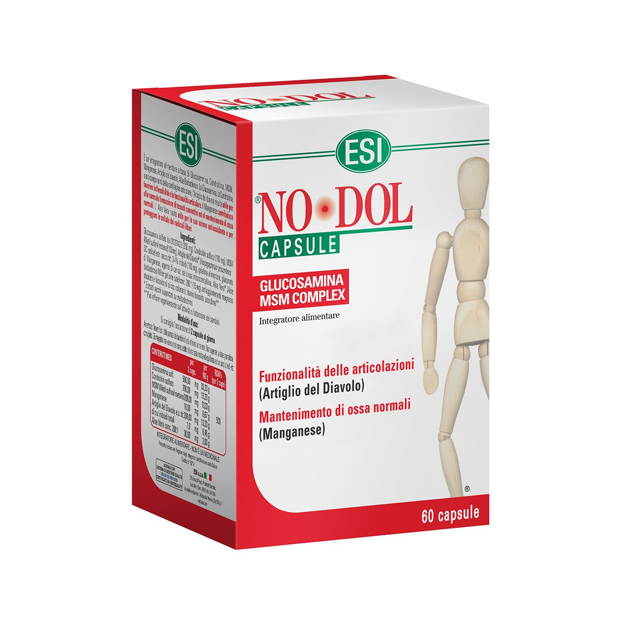 ESI No Dol 60 Capsule - 2IN1040000047-8008843003952_01