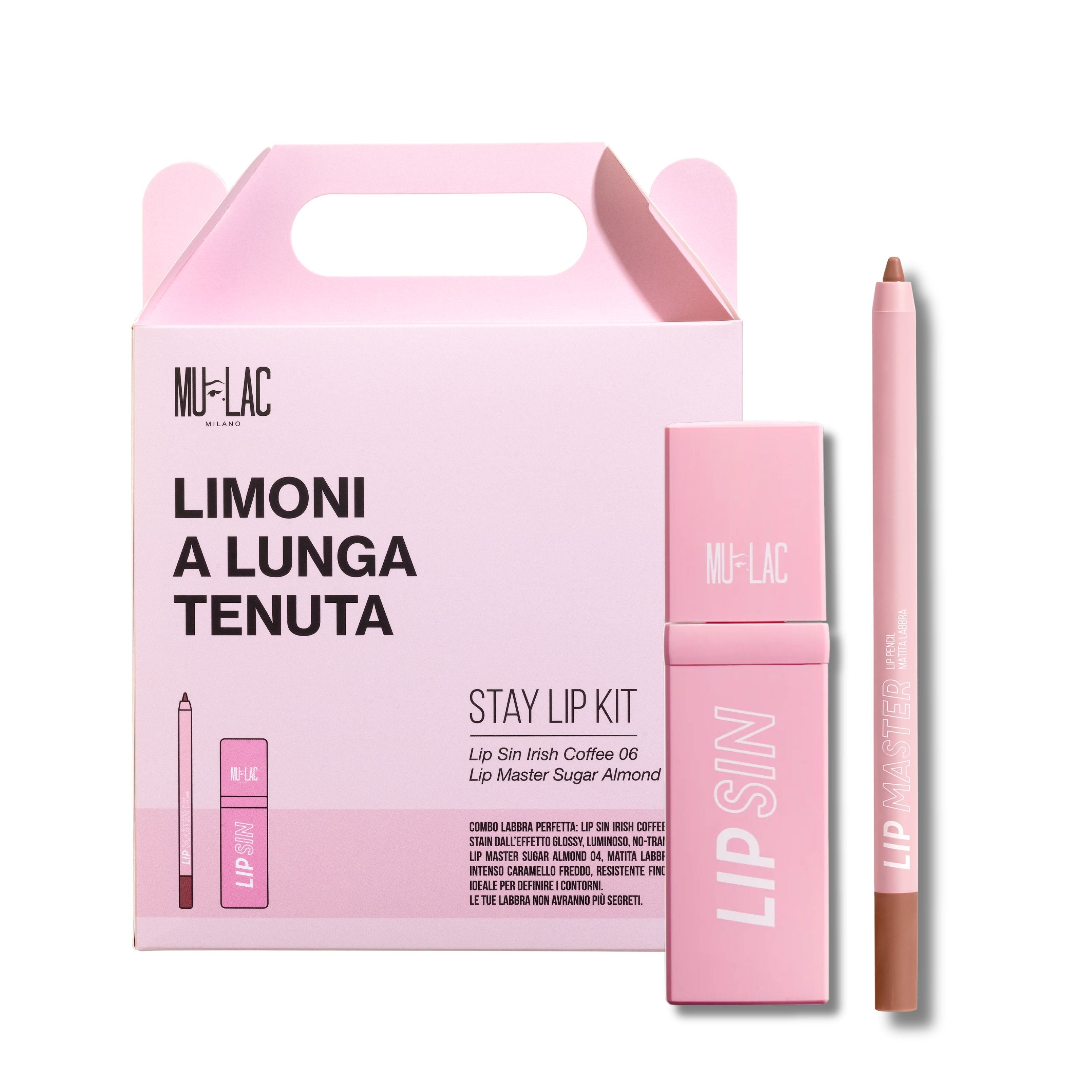 LIMONI A LUNGA TENUTA - Stay Lip Kit