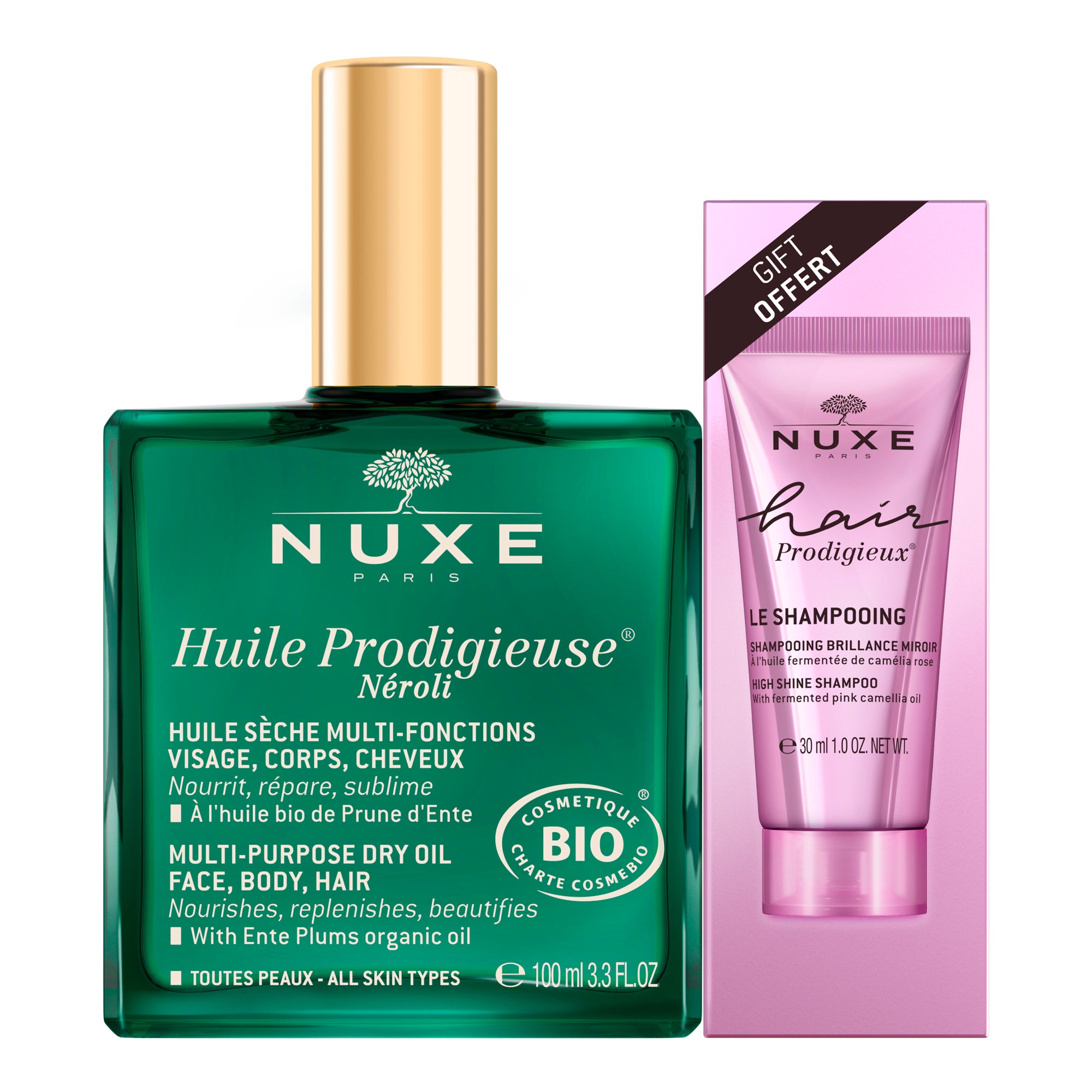 Huile Prodigieuse Néroli Con Omaggio Shampoo Hair Prodigieux