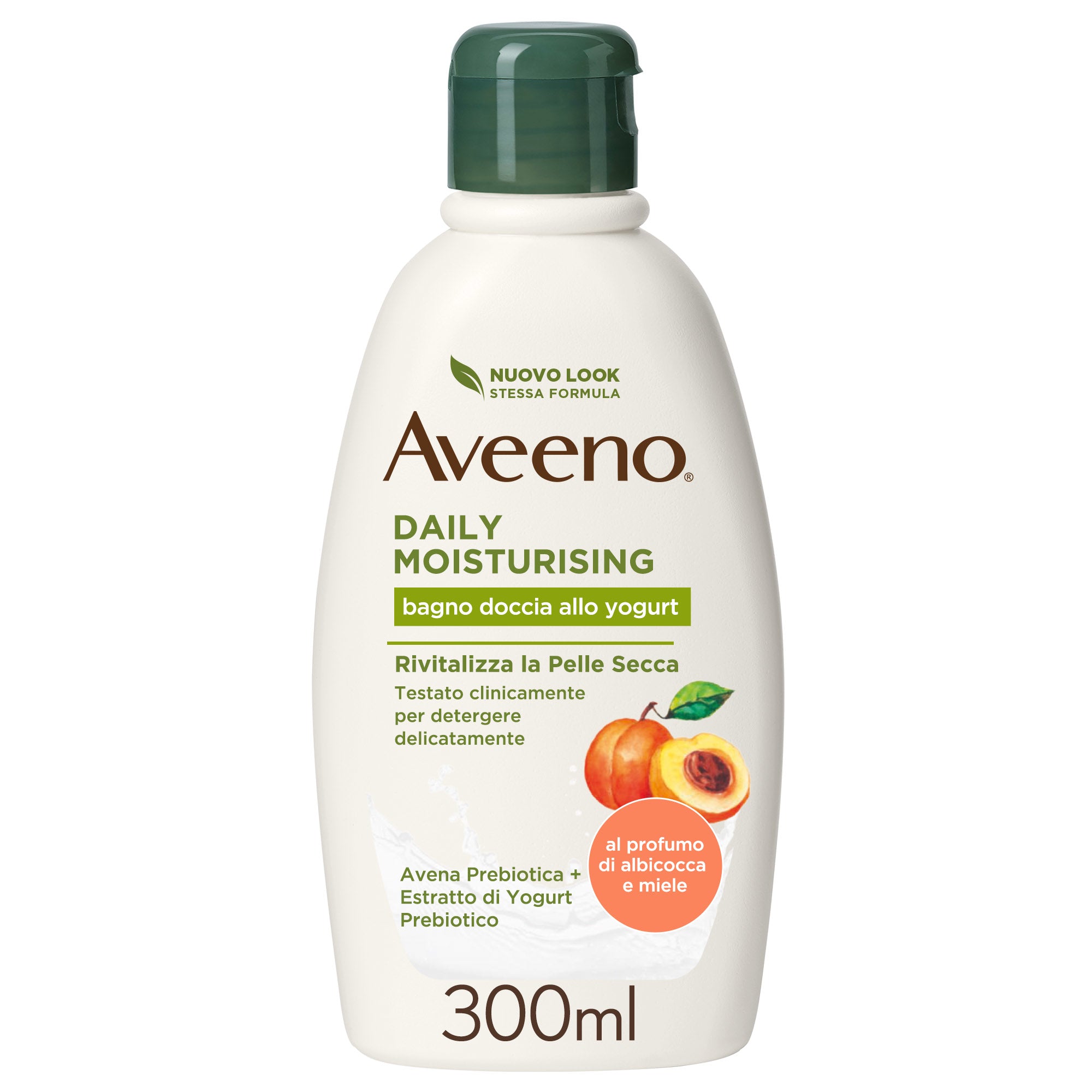 Daily Moisturising Bagno Doccia allo Yogurt - Albicocca e Miele