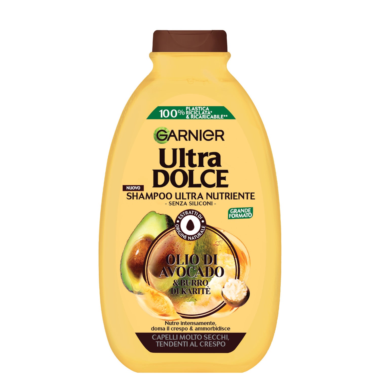 Shampoo Olio di Avocado e Burro di Karité