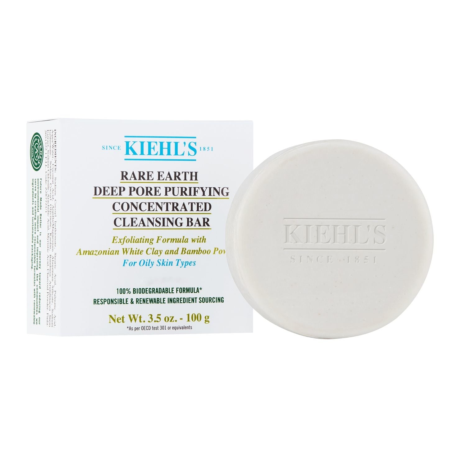 Rare Earth Deep Pore Purifying Concentrated Cleansing Bar