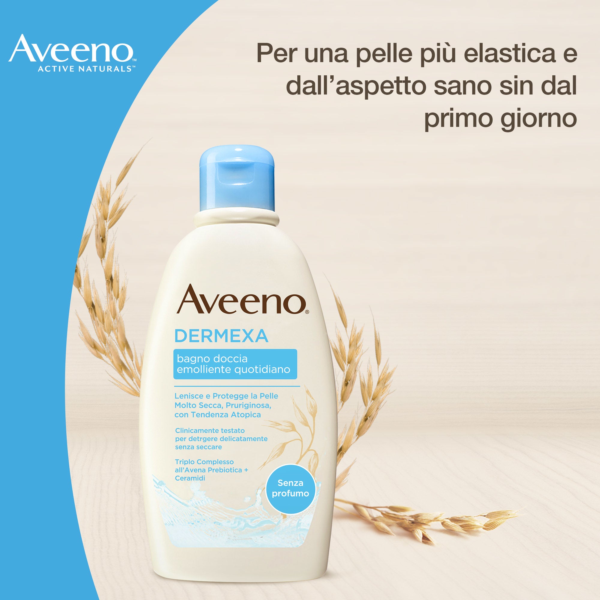 Dermexa Bagno Doccia Emolliente Quotidiano Senza Profumo - 3AV0000000028-3574661503912_02