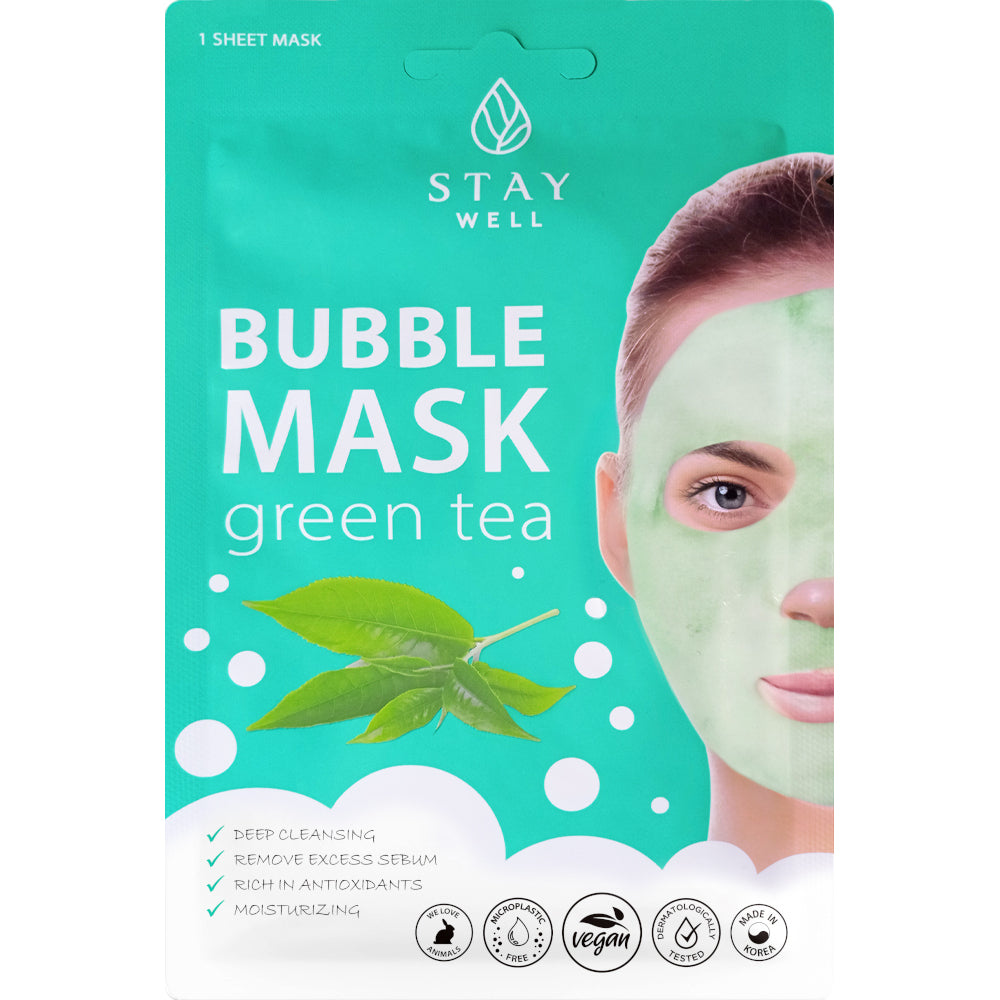 Deep Cleansing Bubble Mask – GREEN TEA