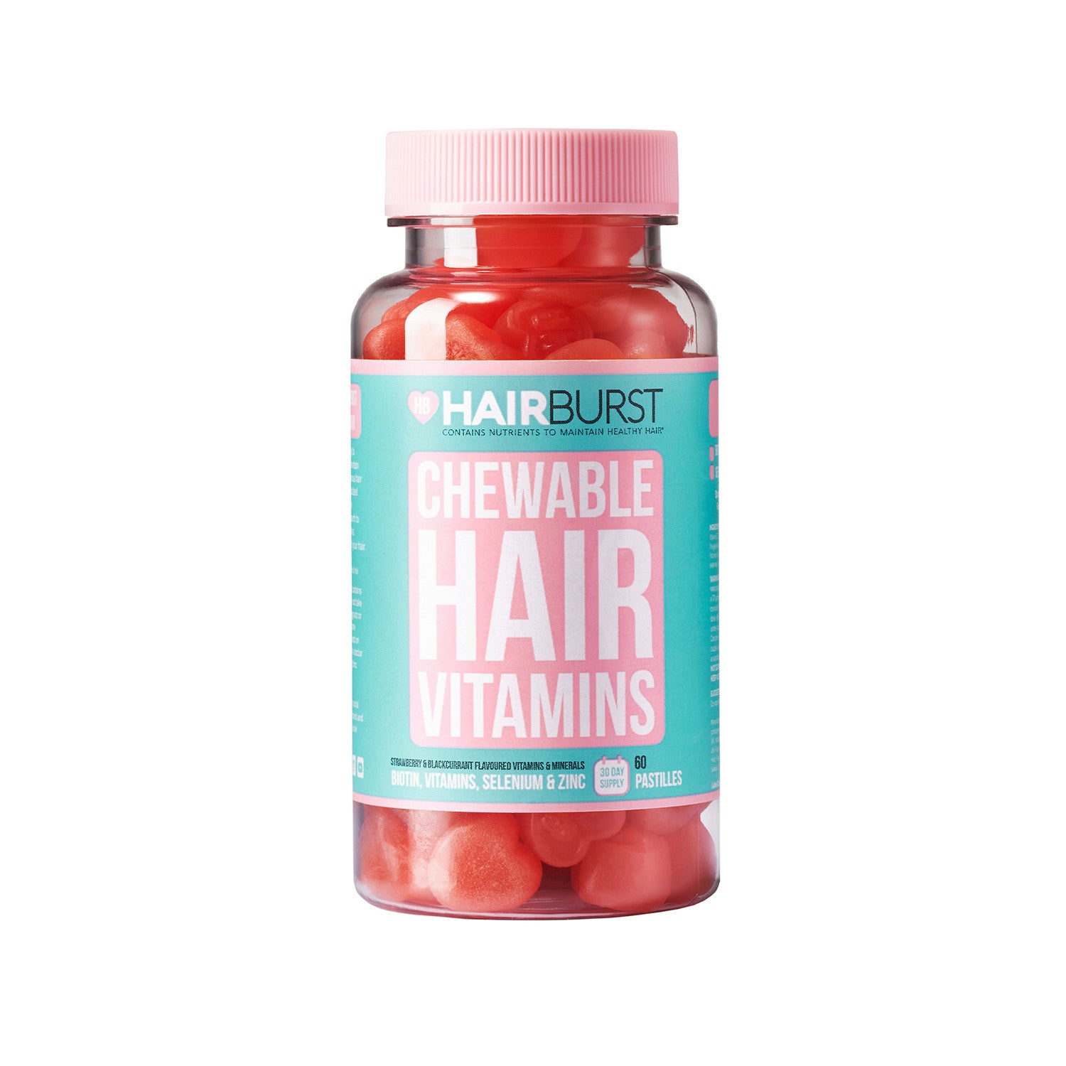 CHEWABLE HAIR VITAMINS - 30 Day Supply