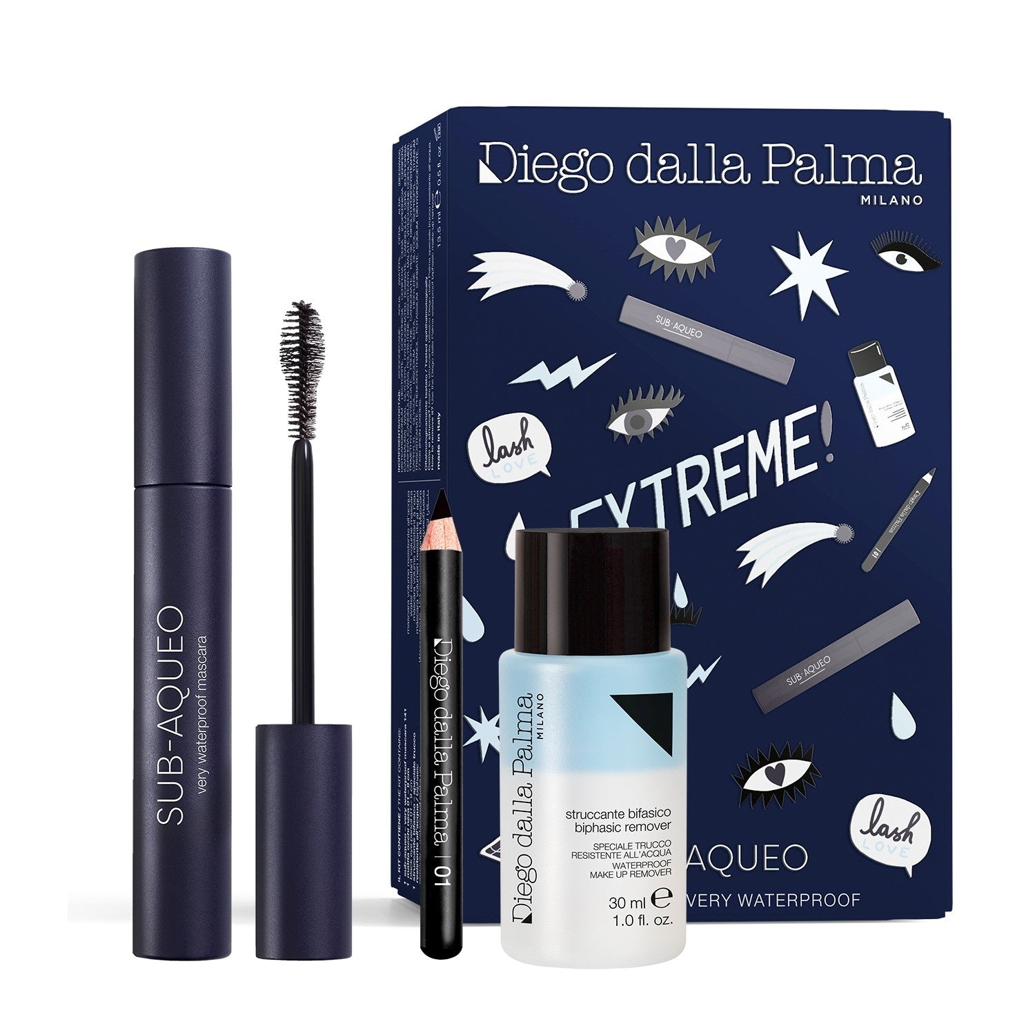 Kit Mascara Sub-Aqueo