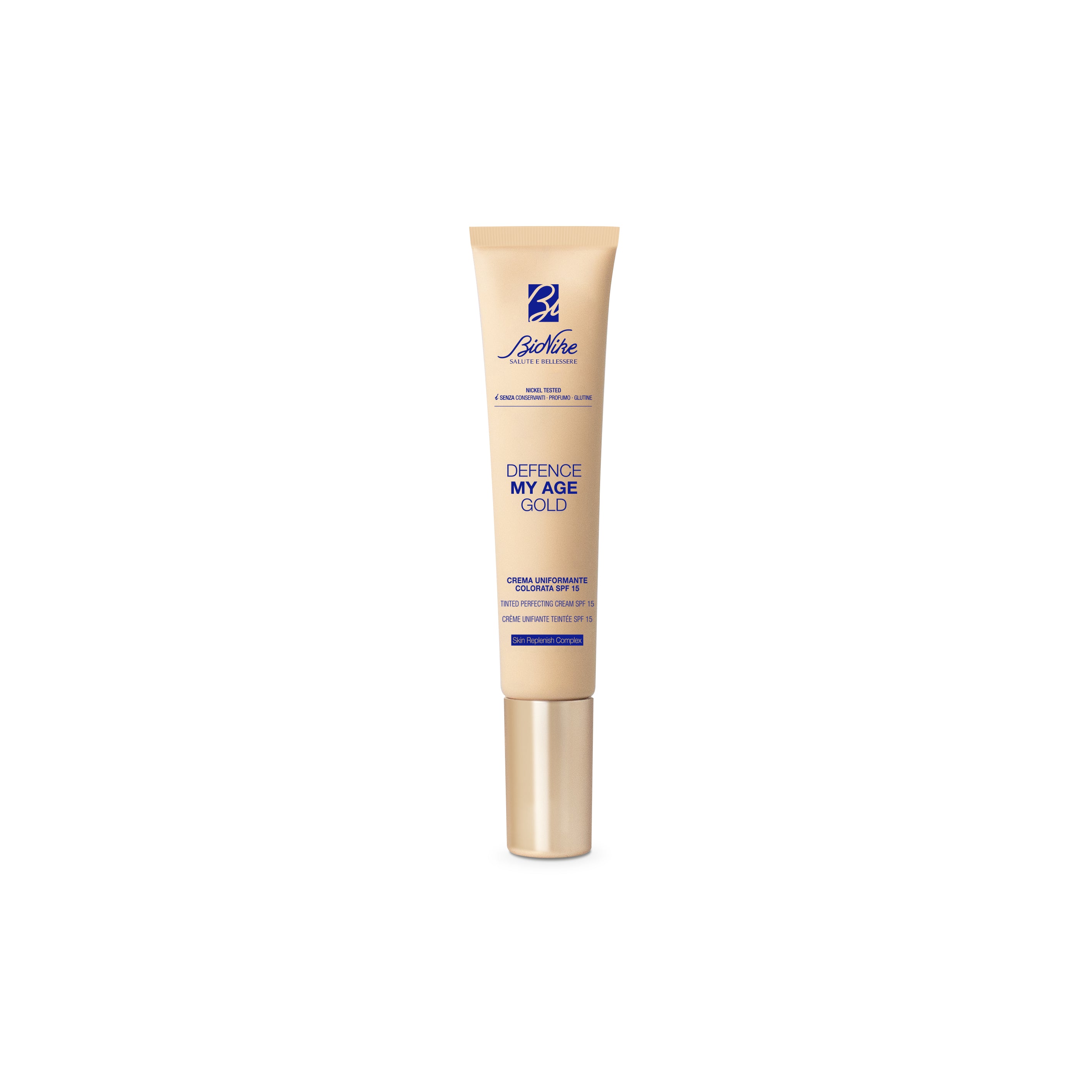 Gold - Crema Uniformante Colorata SPF15