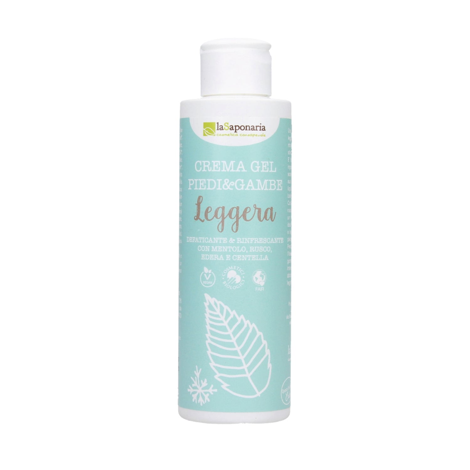 Leggera crema gambe defaticante e rinfrescante