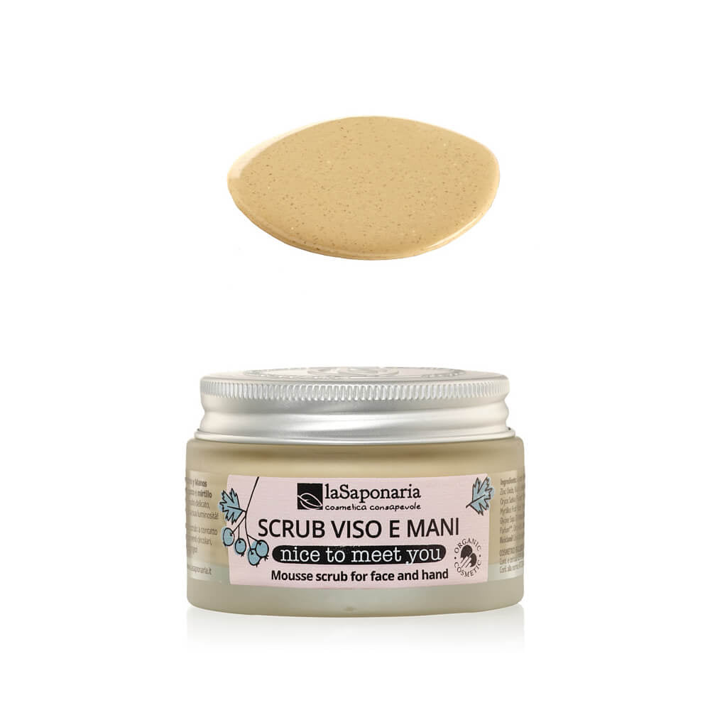 Mousse scrub viso-mani- NICE TO MEET YOU