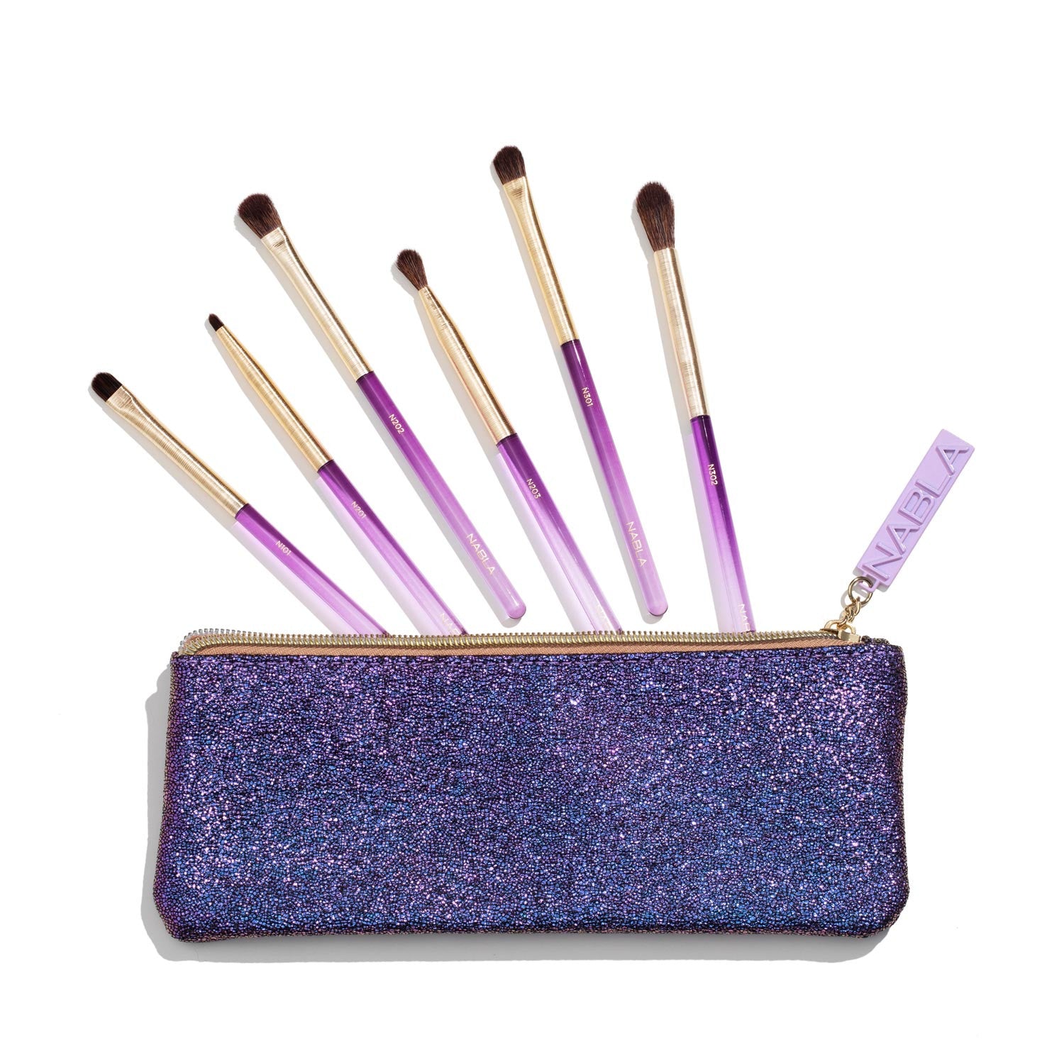 Amethyst Detail Eye Brush Set