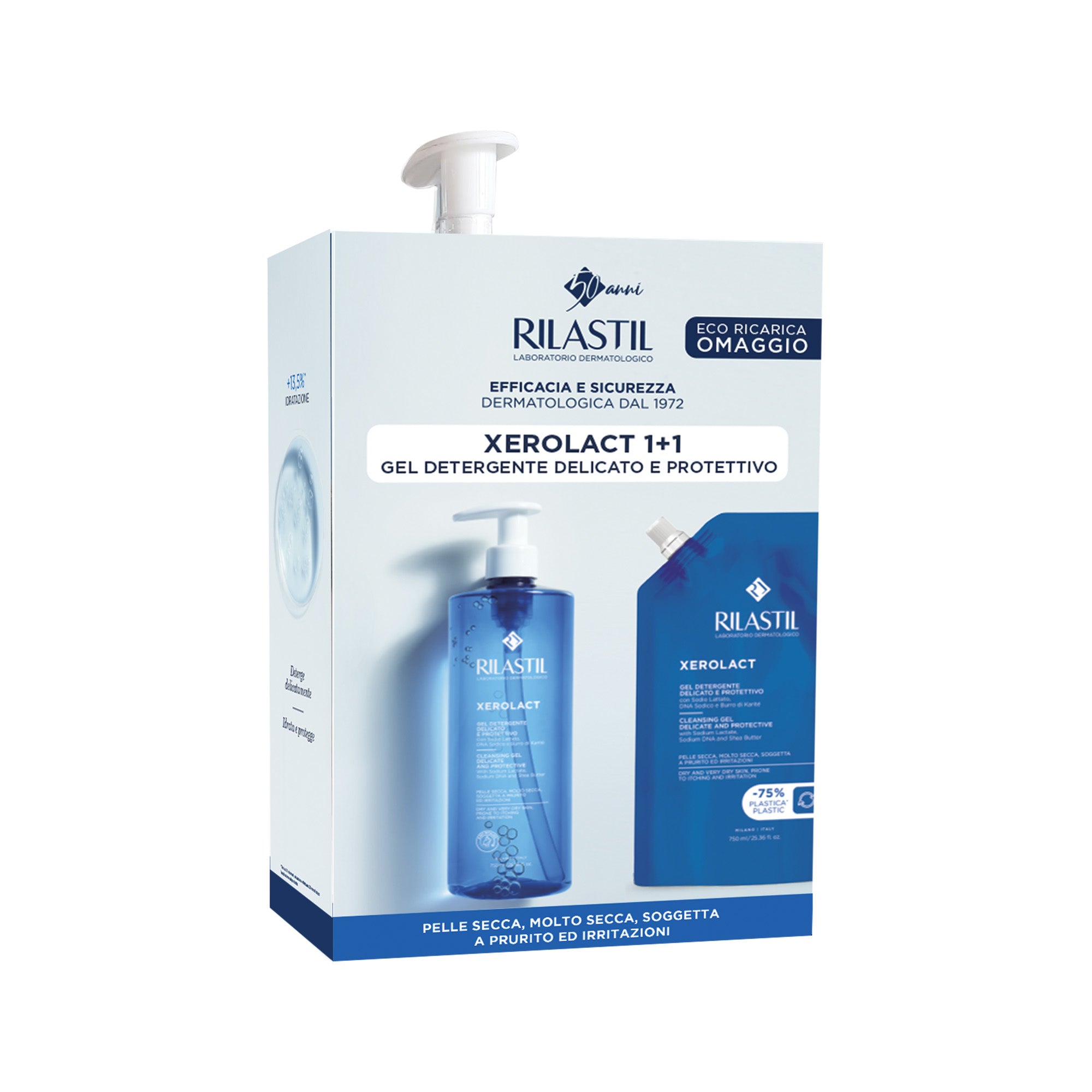 Cofanetto Xerolact 1+1 Gel Detergente Delicato