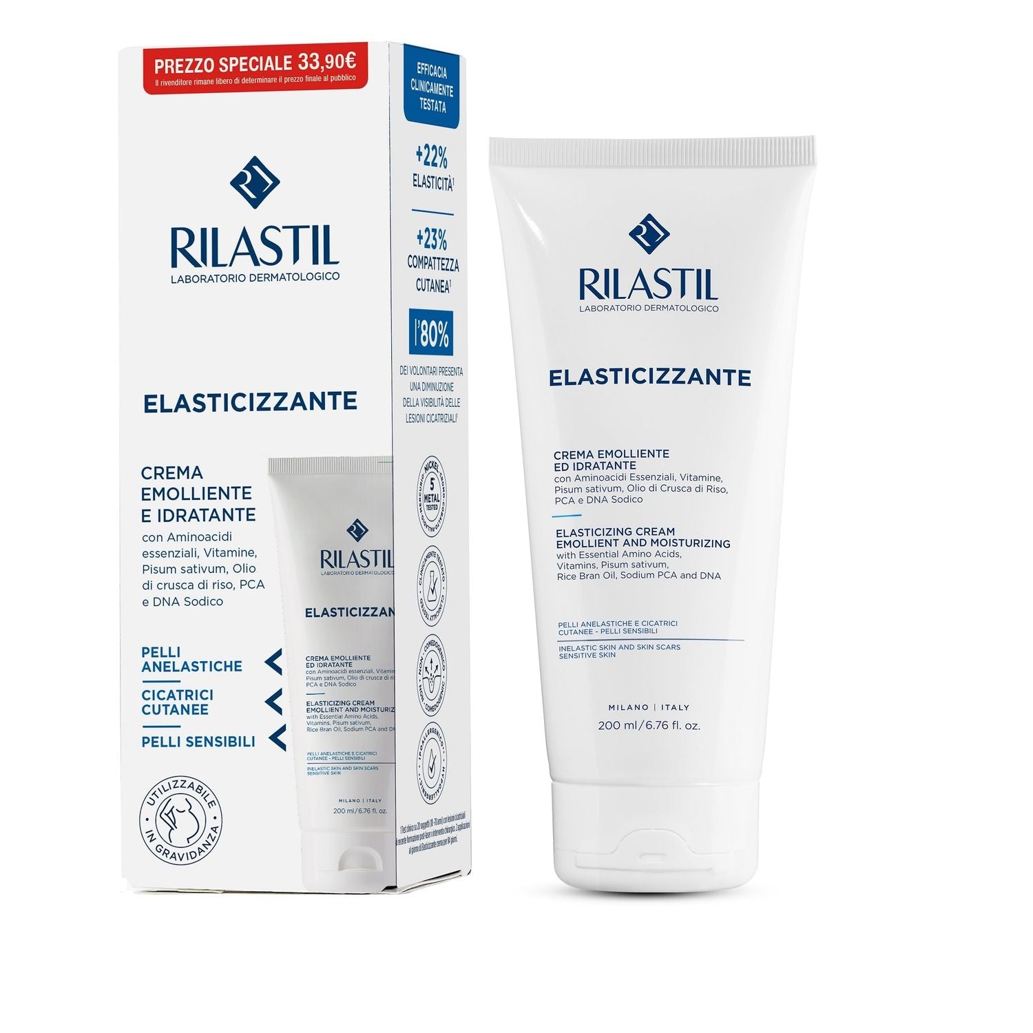 Elasticizzante Crema Emolliente e Idratante