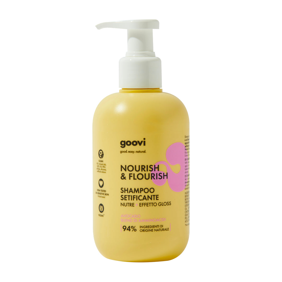 NOURISH & FLOURISH Shampoo Setificante