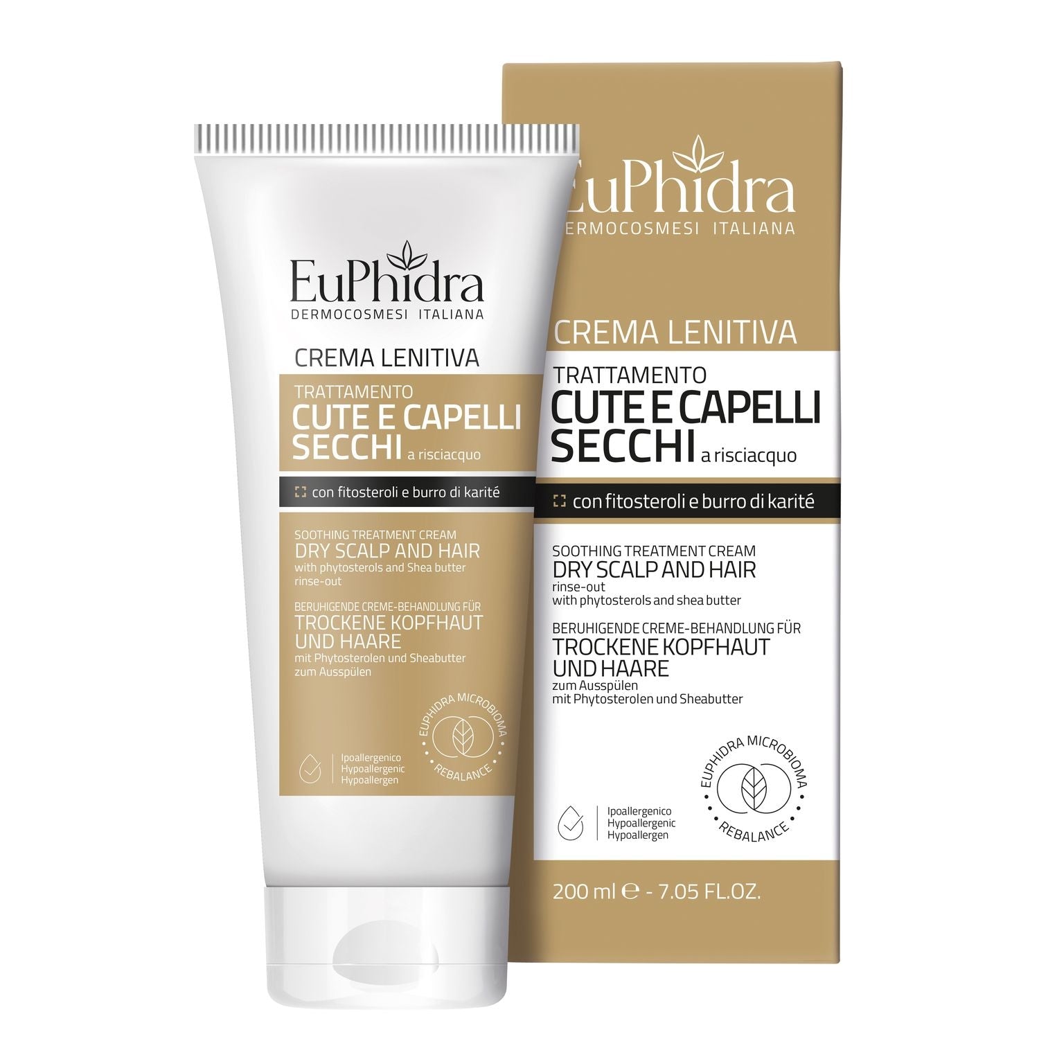 Crema Lenitiva Cute Capelli Secchi