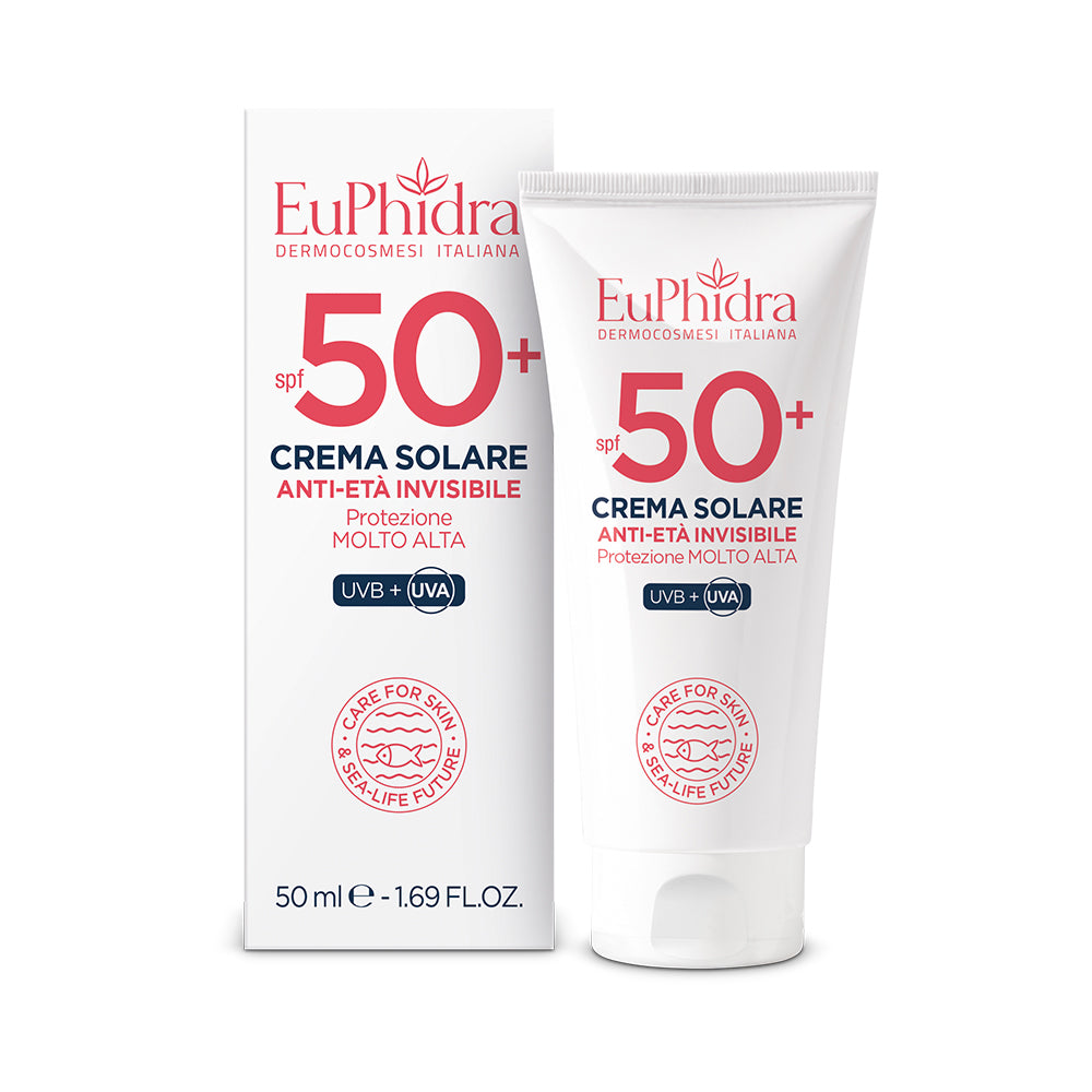 Crema Solare Anti-Età Invisibile SPF50+