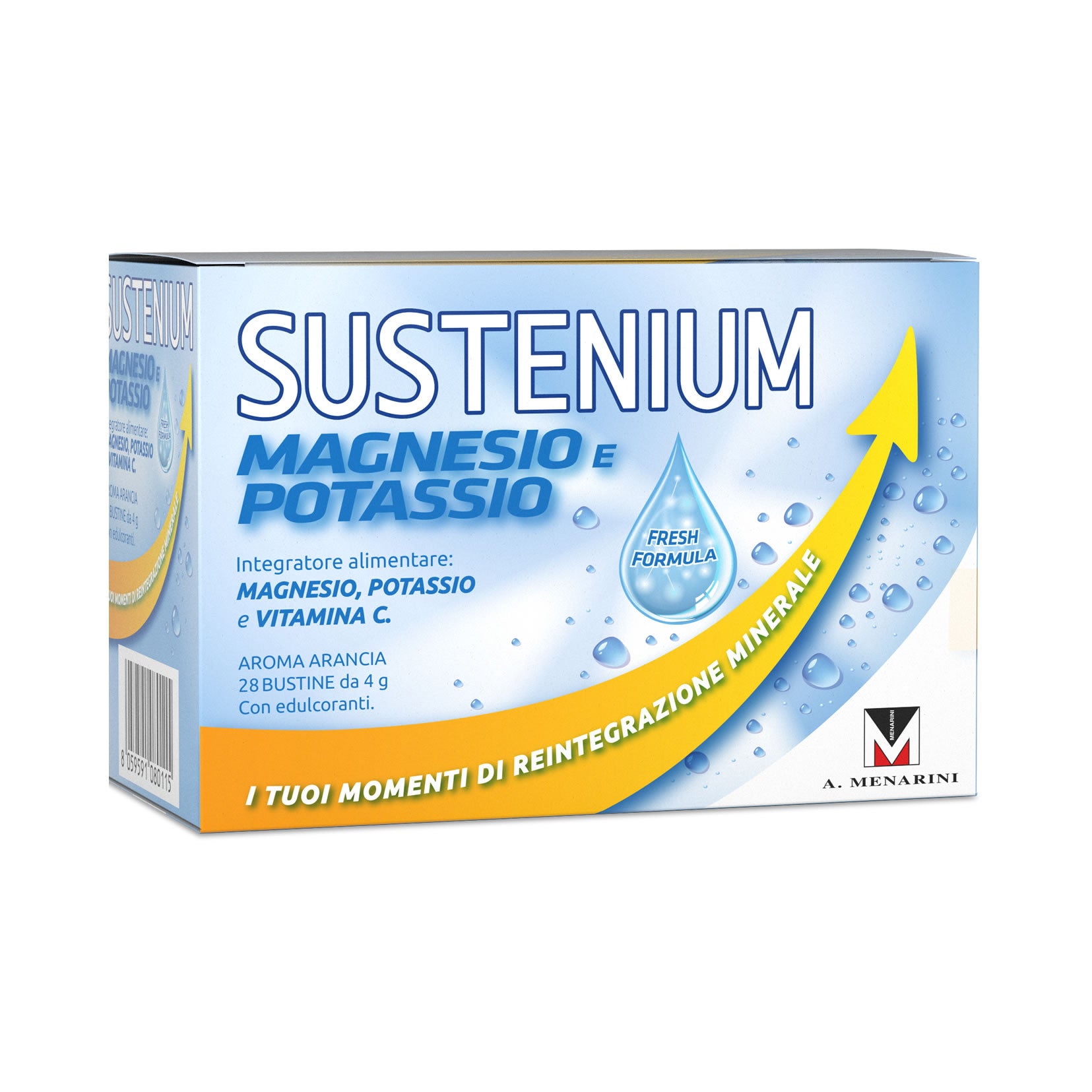 Menarini Sustenium Magnesio E Potassio 28 Bustine